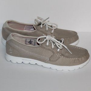 skechers on the go boat shoes with goga mat